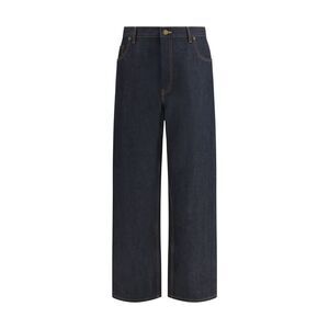 Thom Browne Men Japanese Selvedge Denim Five-Pocket Trousers